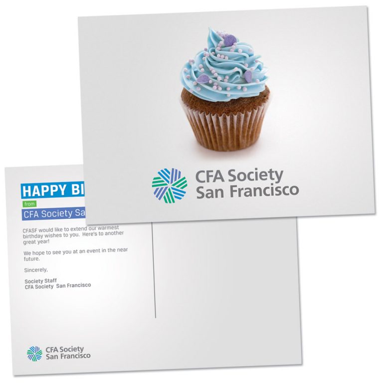 Elite Online Marketing - CFA Society Birthday Greeting Card